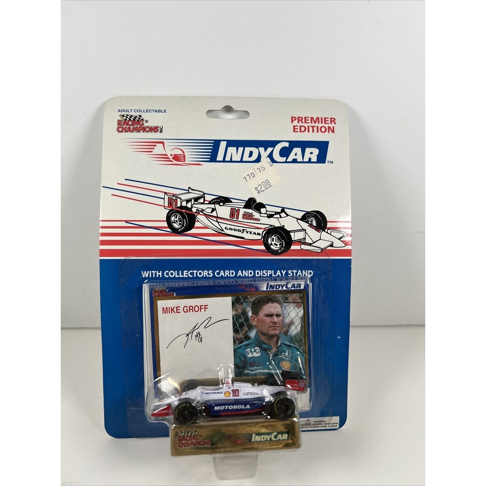Racing Champions‎ Premier Edition Indy Car Series Mike Geoff Motorola #10 New